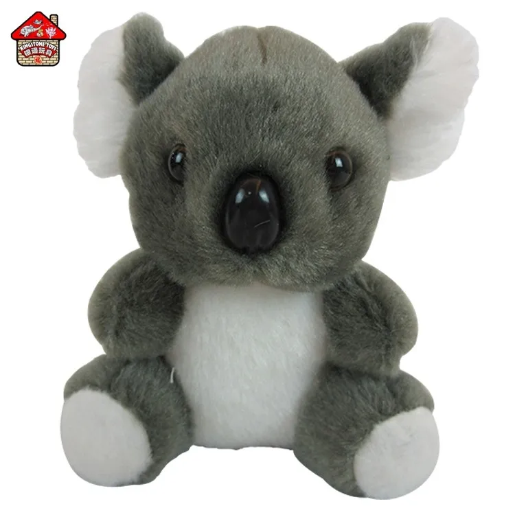 fluffy koala keyring