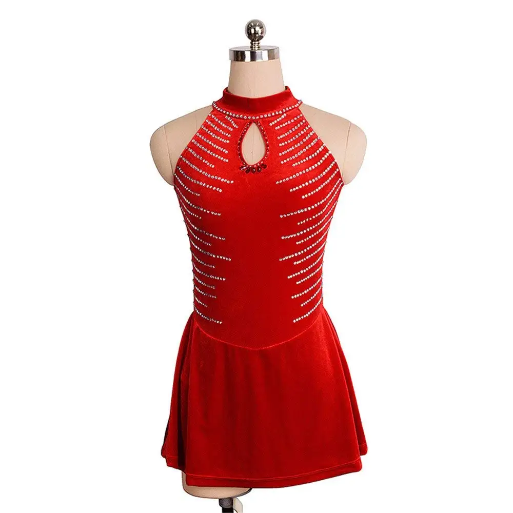 Cheap Red Ice Skating Dress, find Red Ice Skating Dress deals on line ...