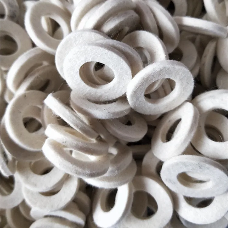 Factory Supply Custom Made High Quality Woolen Felt Washer Felt Seal Gasket Buy Felt Washer