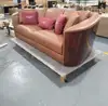 3 seaters brown leather couch set sofa italian design imported italian genuine leather sofa designs modern