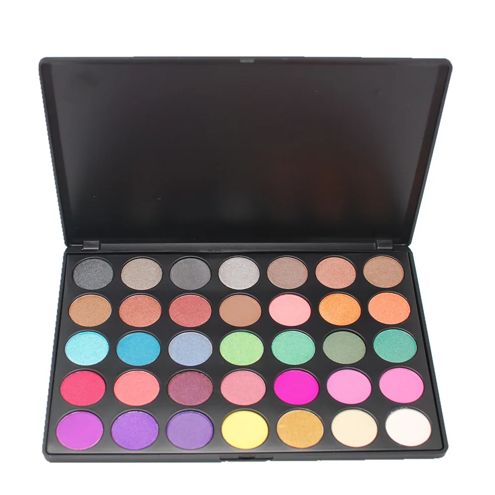 

OEM Wholesale Matte & Shimmer 35 Color Cosmetics Makeup Private Label Eyeshadow Palette, N/a