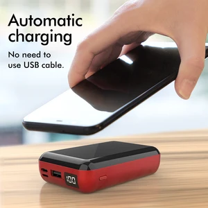 Licheers 10000mAh Portable Slim Wireless Power Bank