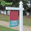 advertising display pvc vinyl plastic square real estate sign post