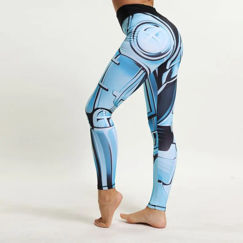 

Toplook Women's Fashionable Floral Sports Yoga Pants Leggings Fitness Clothes Mesh Tight, As pictured