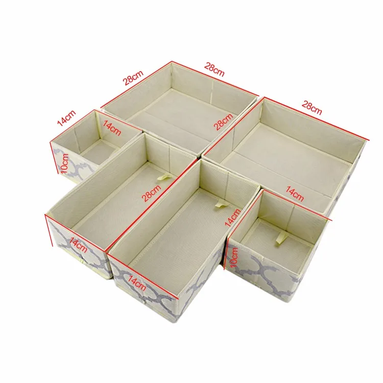 Foldable Cloth Storage Box Closet Dresser Drawer Organizer Cube