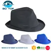 100% Polyester Cheap Straw Hat Custom Ribbon Straw Fedora Hat