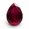 Market Price Ruby 5# Pear Shape Synthetic Ruby