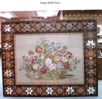 Batik Kayu Bingkai Buy Bingkai Kayu Product On Alibaba Com