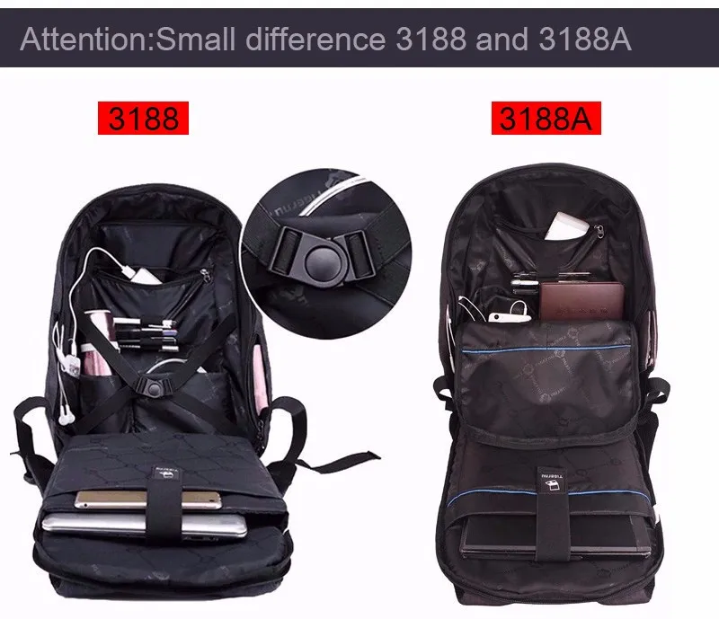 2017 Tigernu Brand Fashion Anti-Theft Men 's Backpack Business Backpack Women 14-17 Inch Laptop Backpack Travel Mochila Feminina