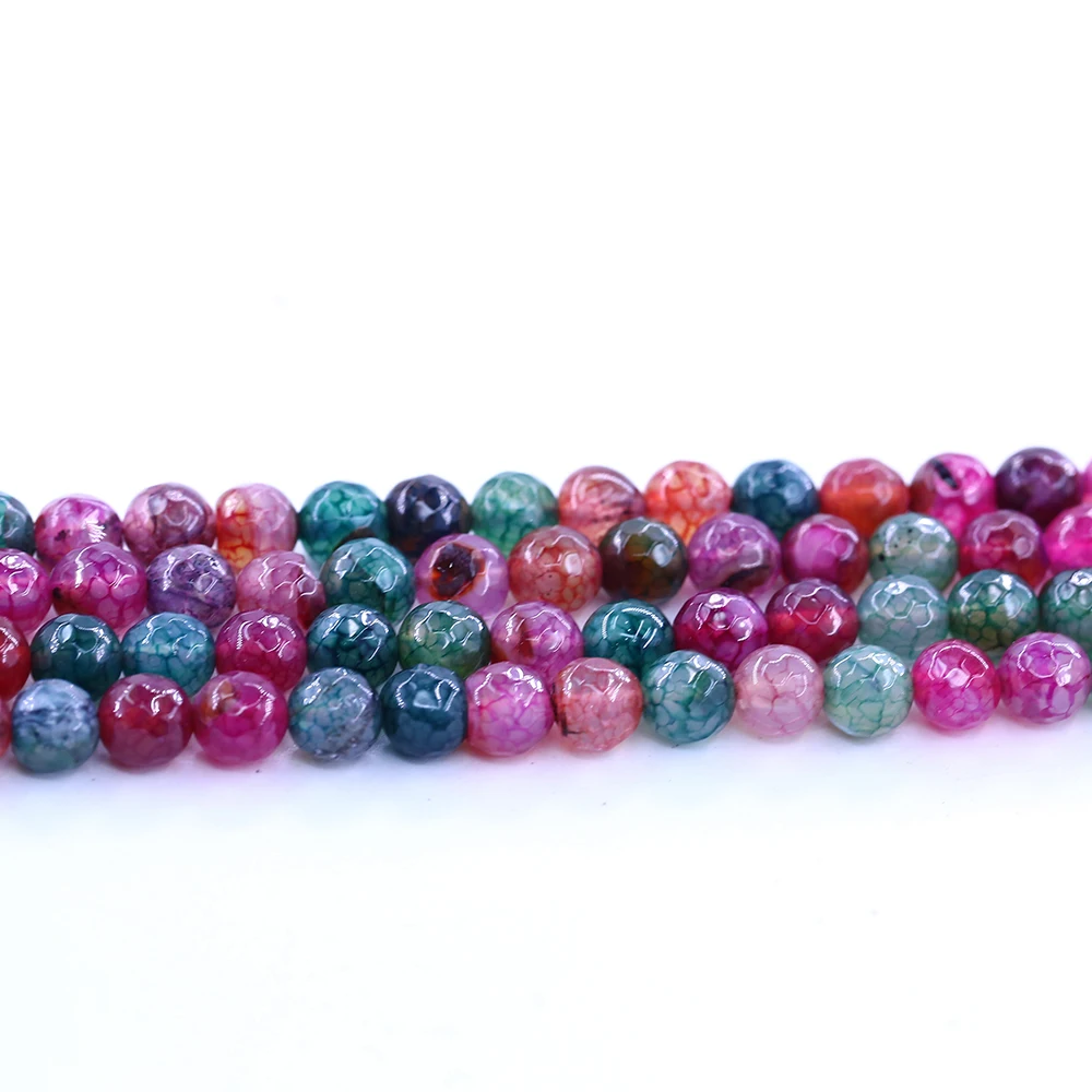 

XULIN Faceted Natural Stone Tourmaline Agate Bead For Jewelry Diy, Natural gemstone colors