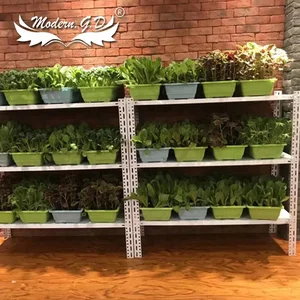 Image of Cheaper pp material square garden cultivation plastic pot strawberry and vegetables planter box