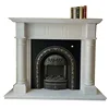 Well Polished Natural Stone Indoor Decoration Usage stone fireplace