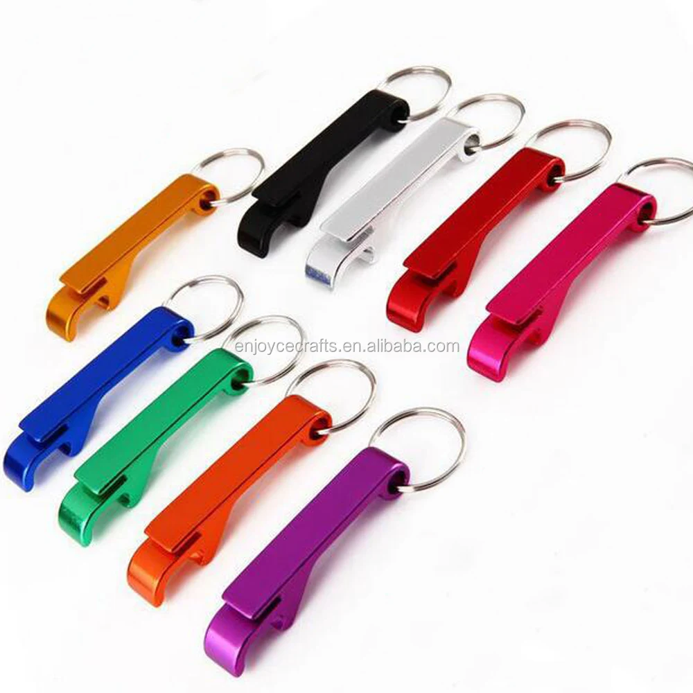 

Wholesale Stock Cheapest Customized Logo Aluminum Alloy Bottle Opener Keychain, Black,red,blue,pink,green,rose,gold,orange,silver,purple