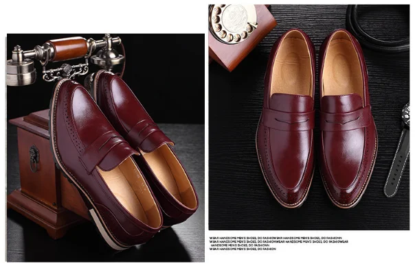 C10018a Western Style Men Business Leather Shoes Dress Shoes - Buy Men ...