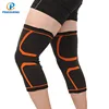 Breathable Basketball Leg Elastic Brace Protector Cotton Knitted Braided Nylon Knee Sleeve