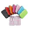 High Quality Logo Customize Stainless Steel Manicure Set 7pcs Nail Care Set For Business Gift