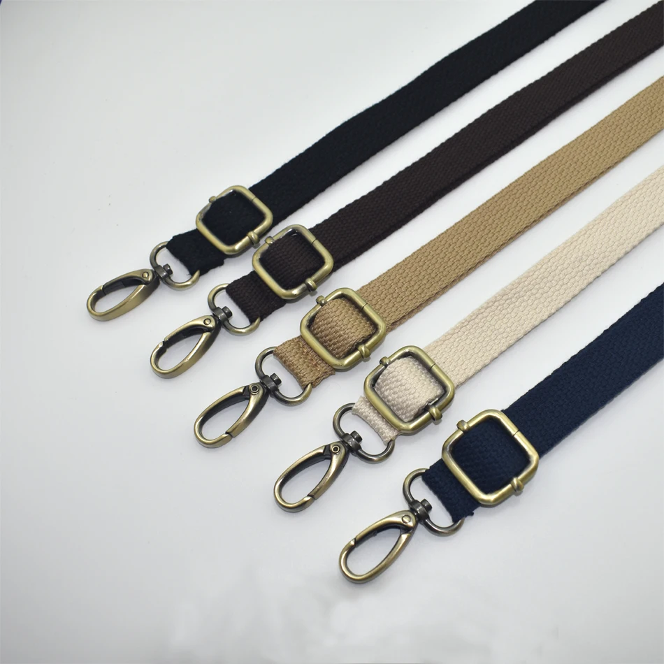 Adjustable Bag Strap Canvas Weave Shoulder Bag Belt Handbag Cotton ...