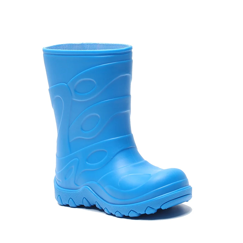 Half Boot Pvc Boots Kids Blue Rain Shoes - Buy Pvc Boots,Kids Rain ...