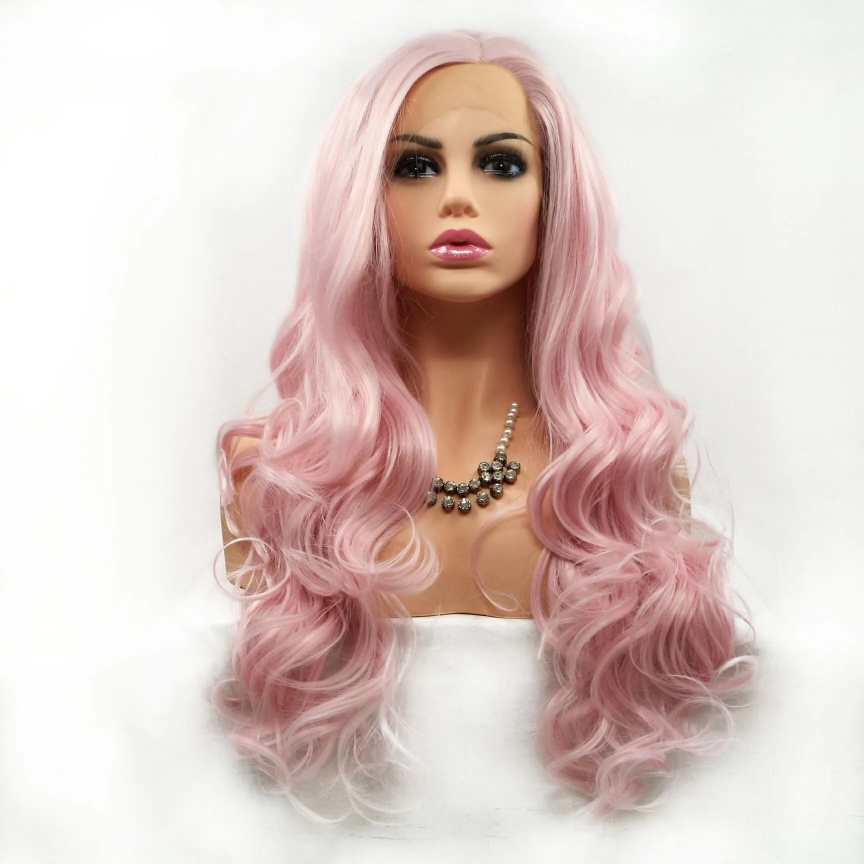 

hair vendors supply quality wigs synthetic hair synthetic lace front wig wholesale wigs for black women, All color