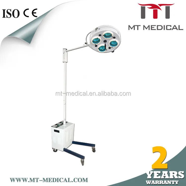 Hospitals equipment cheap moving Head Lights Portable LED Operation Lamp