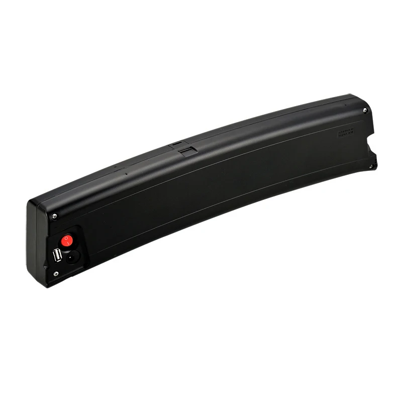 

EU Free Shipping Scimitar style 36V 7.8ah hidden Lithium ion battery for electric bike, Black