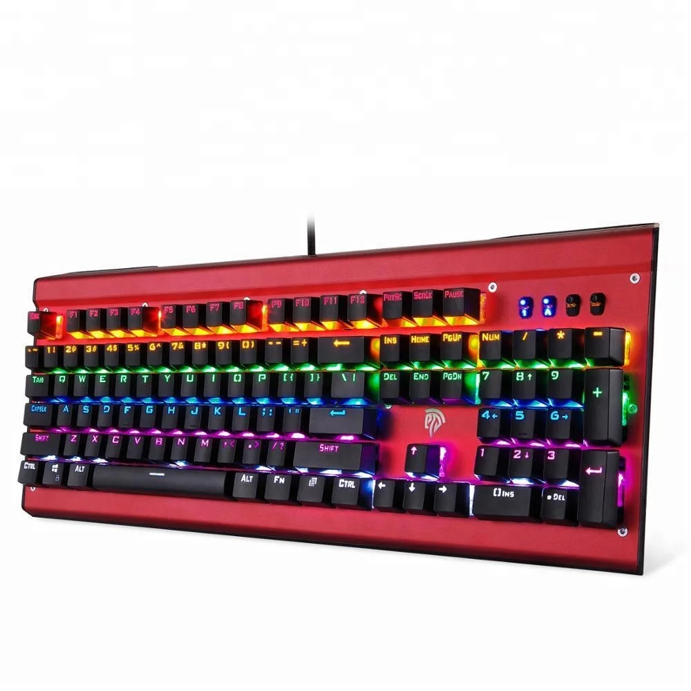 

latest laptop computer usb programmable mechanical gaming keyboard for PC gamer