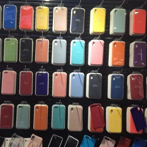 Microfibre Liquid Silicone Gel Phone Case iPhone
