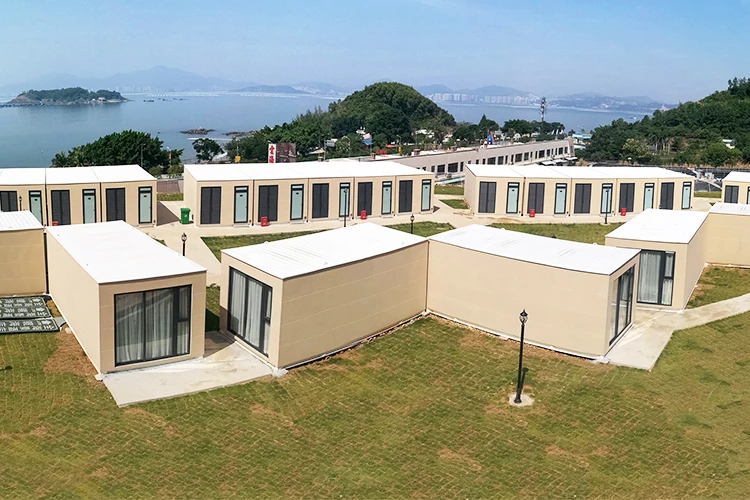 Cheapest Price Quick Build Modular Construction Container House Metal Prefab Flat Pack Container Hotel Luxury Room