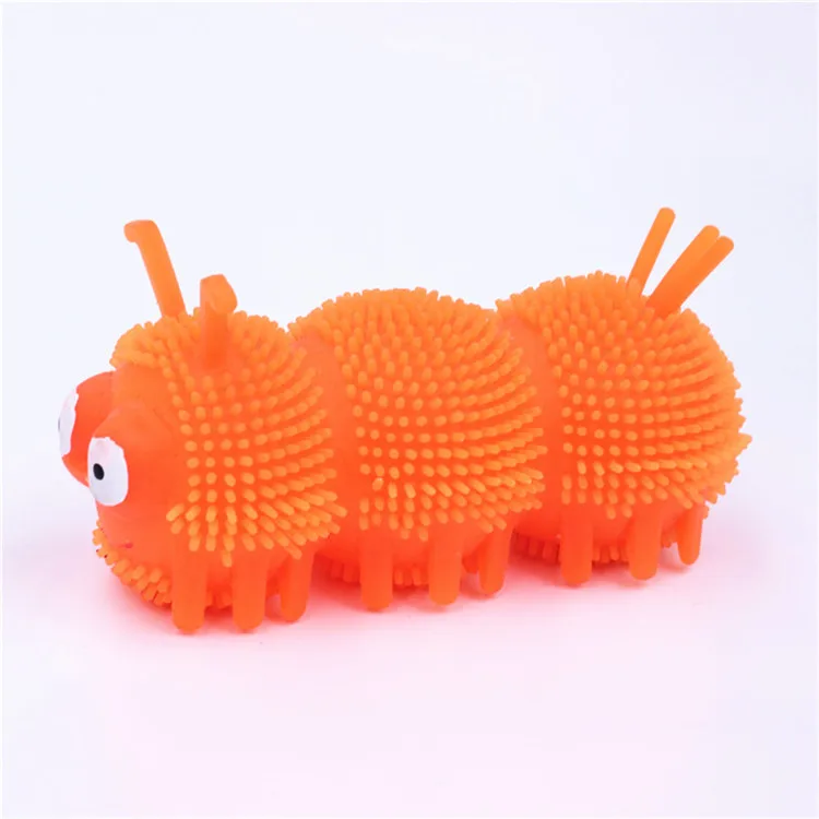 Wholesale Tpr Soft Spiky Animal Puffer Worm Puffer Ball Squeeze Toys ...