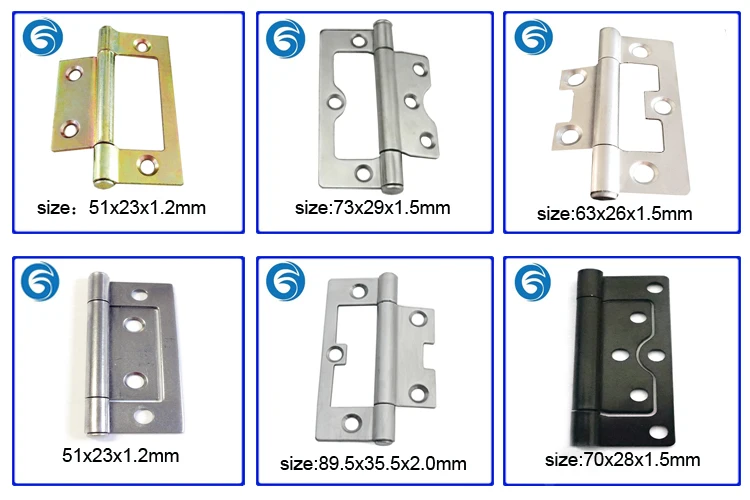 China Supplier Flexible Aluminium Frame Shutter Hinge For Steel Windows