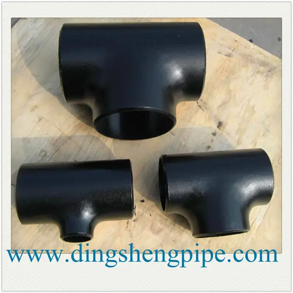 200mm Sch 80 Standard Equal Tee Bw Seamless Carbon Steel Tee Equal Tee 