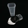 500ml New Square PP disposable plastic cup for fruit milk tea plastic drinking cup