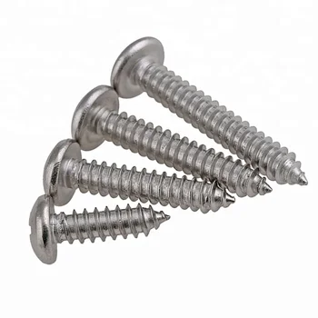 M10 Stainless Steel Ss 316 316l A4-70 A4-80 Round Head Self Tapping ...