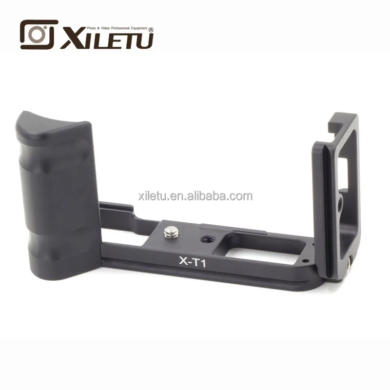 

XILETU LB-XT1 Professional L Ball Head Plate Quick Release Plate QR Bracket Mounting Plate For Fuji Fujifilm XT1 Arca Tripod, Black