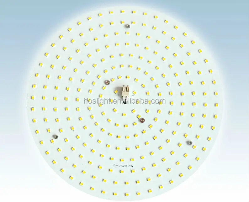 
Newest 2835 modulo led 30W 220vac/square AC led pcb replacement board for ceiling light/downlight 