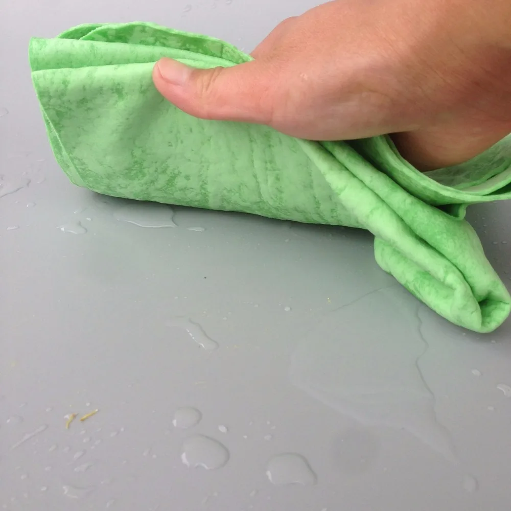 
New cleaning product chamois lint-free fastness antisepsis super absorbent repeated pva water absorbing towel cloth for home 