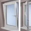 pvc tilt &turn window with Chinese Rato brand handle High quality Windows