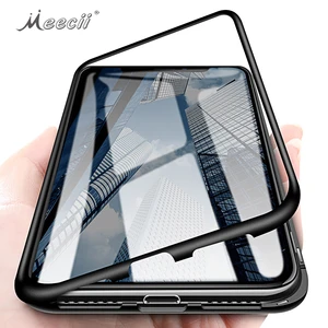 Ultra Thin Tempered Glass Magnetic Phone Case iPhone X