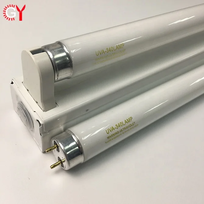 Uva 340 Lamp 10w T8 Fluorescent Uva Tube Calcium Supplements For