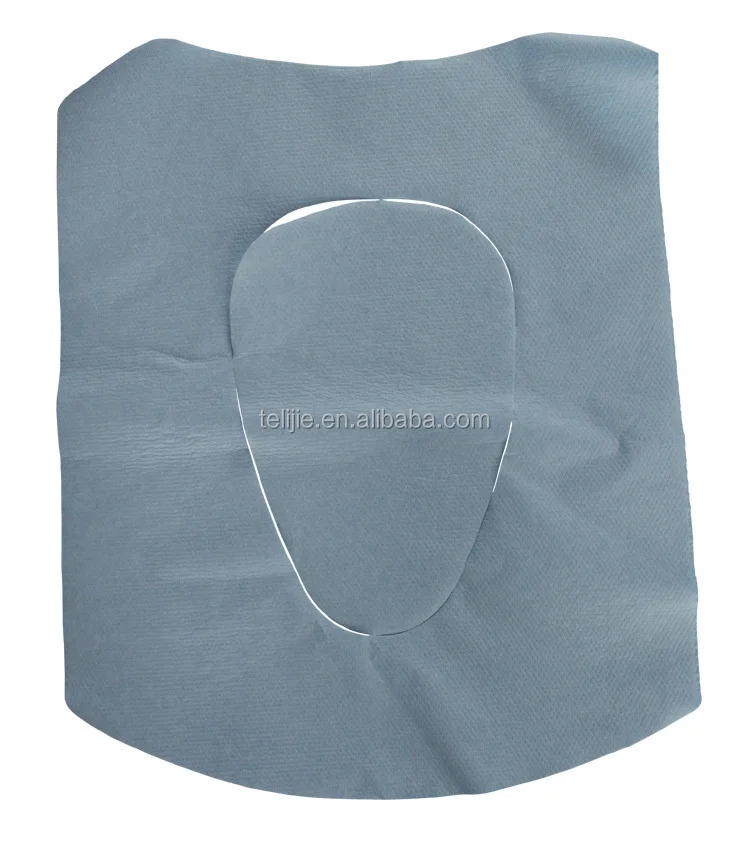 Disposable Travel Pack Toilet Seat Cover Paper With 1/16 Fold
