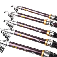 

Telescopic CARBON Fishing Rod 2.1m 2.4m 2.7m 3m 3.6m SUPER hard Ultra Light Fishing Stick hand pole Spinning rod