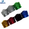 Car Motorcycle Schrader Accessory Copper brass Valve Cap knurled Tire Valve Air Dust Cover Stem Cap