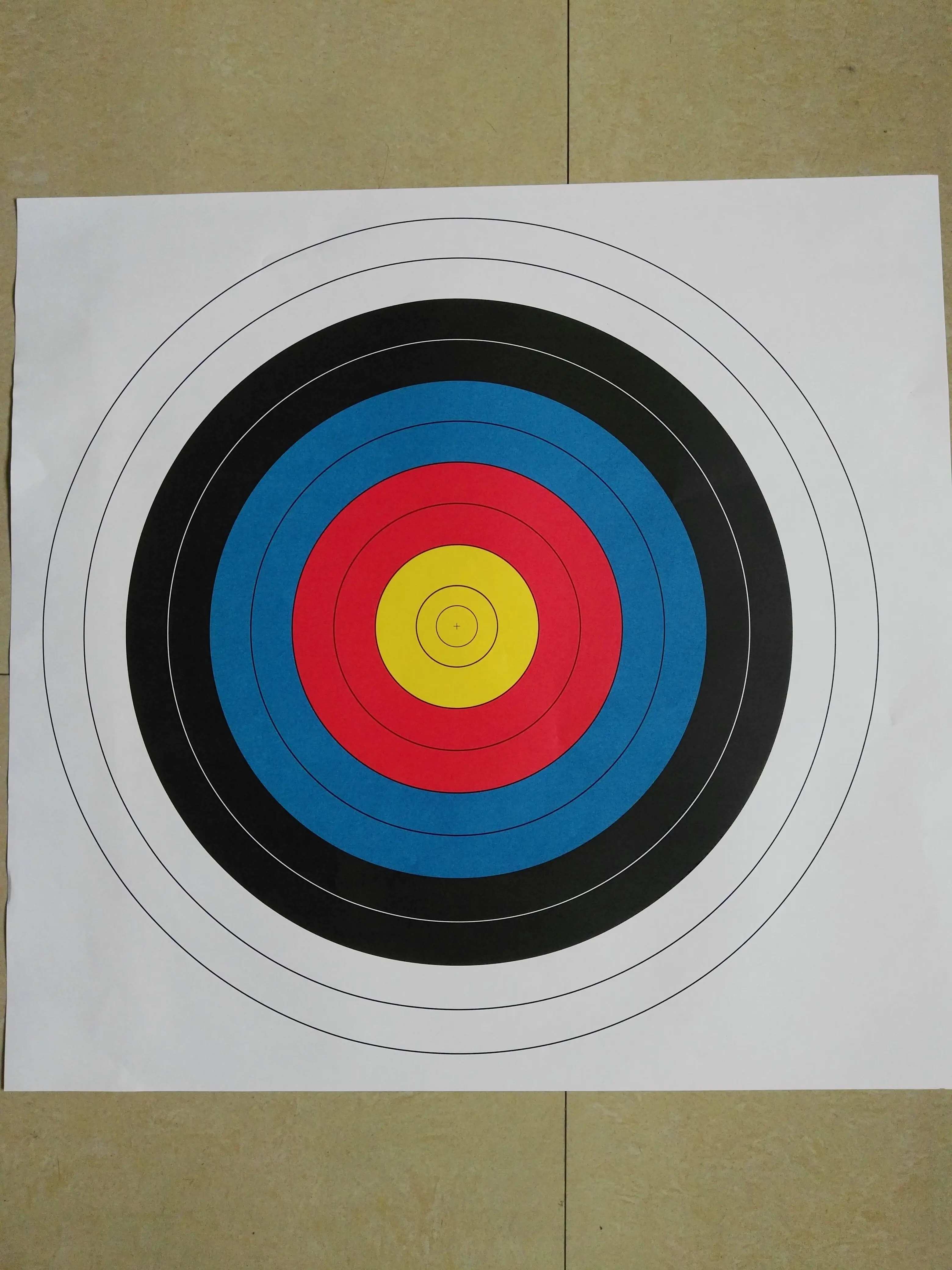 Paper Target Face 40cm50cm60cm Target Paper Target Faces for Archery Shooting