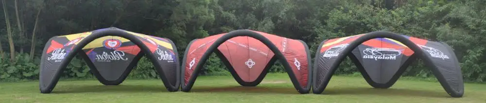 Branded inflatable event tent, air tight canopy tent