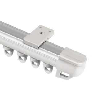 Image of Self supporting French swish flat curtain rod