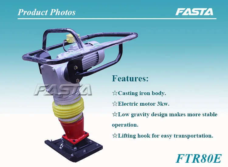 Fasta Ftr80e Vibro Tamper Buy Vibro Tamper,Rammer,Tamping Compactor