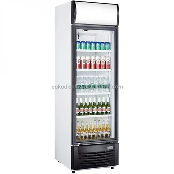 glass display fridge