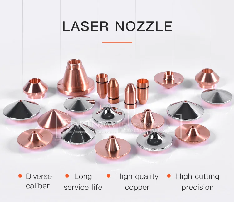 Dia 28 H11 M11 Double Layers Laser Nozzle For Cnc Fiber Laser Cutting