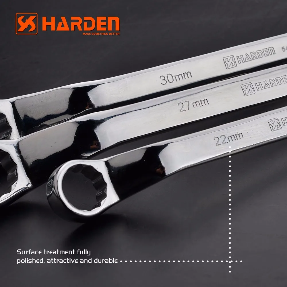 Professional Commercial Electric Hand Tools 6 Point Crv Ring Spanner