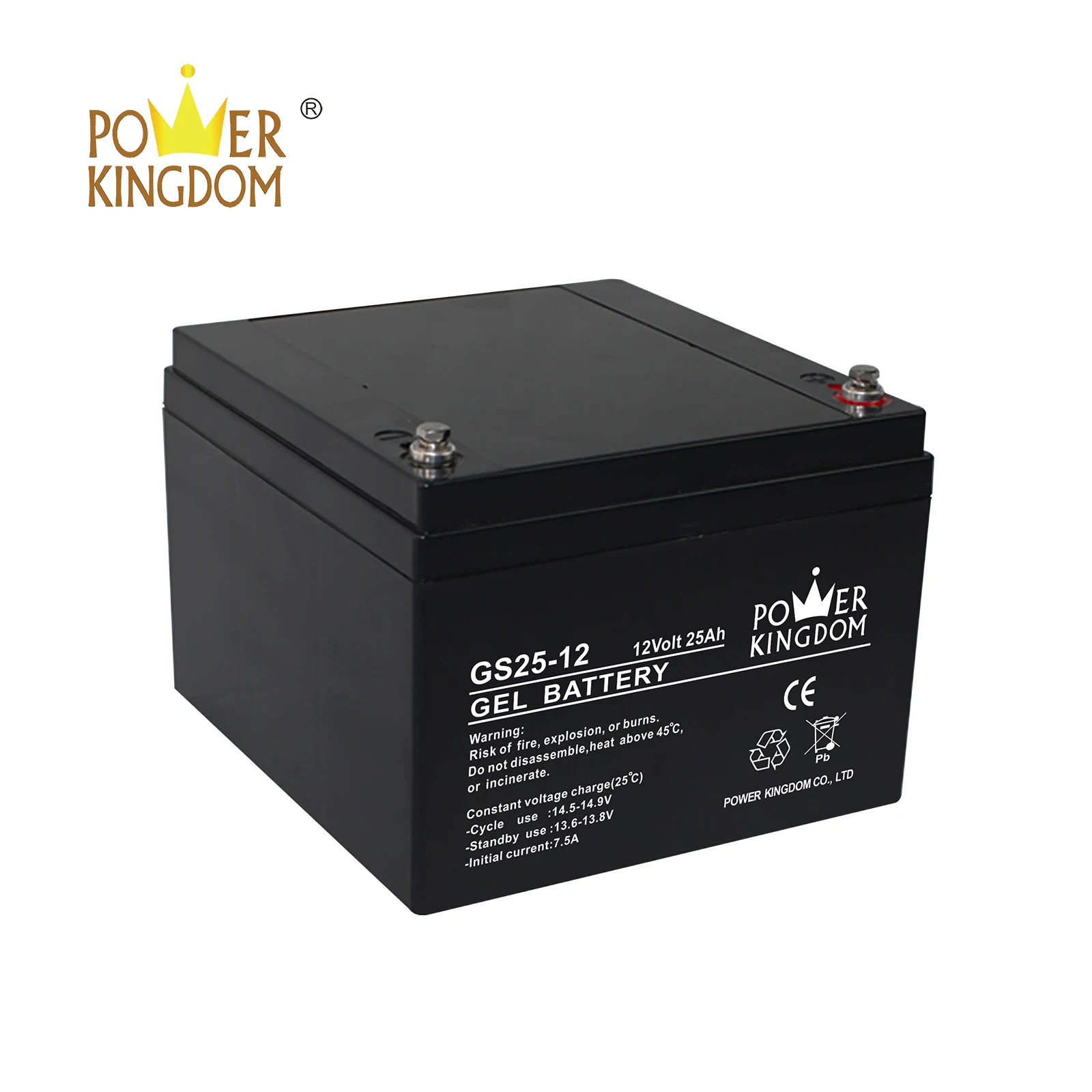 Power Kingdom 12v 28ah sealed lead acid battery factory solor system